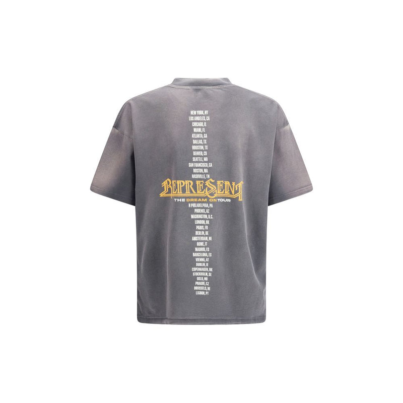 Represent grijs katoenen T-shirt