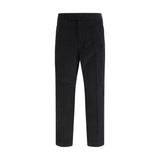 Pantalon Chino en Coton Noir Thom Browne