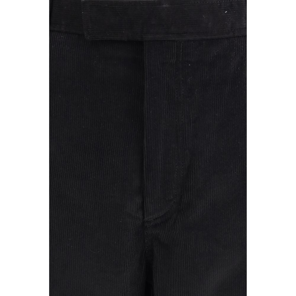 Pantalon Chino en Coton Noir Thom Browne