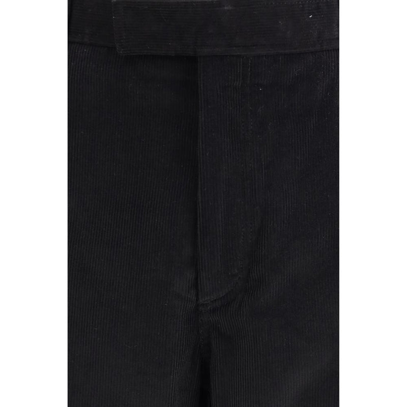 Thom Browne Black Cotton Chino Pants - SS26