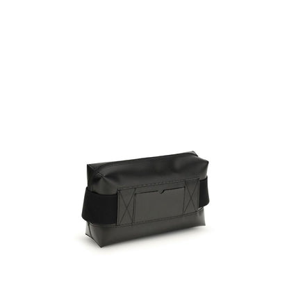 Sac bandoulière Marni Bos Taurus en cuir de veau noir