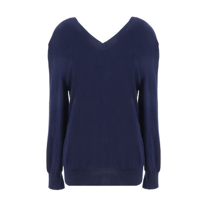 Prada Blue Cashmere Cardigan