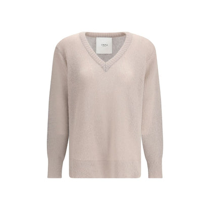 Sweat-shirt Cruna gris en mohair