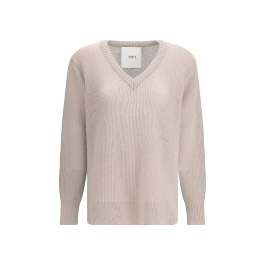 Sweat-shirt Cruna gris en mohair