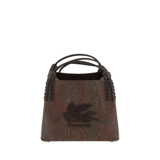 Sac à main Etro en tissu marron