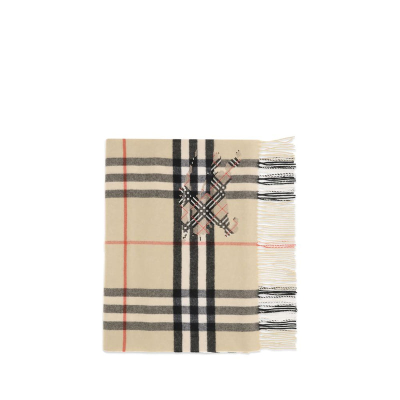 Écharpe en cachemire beige Burberry