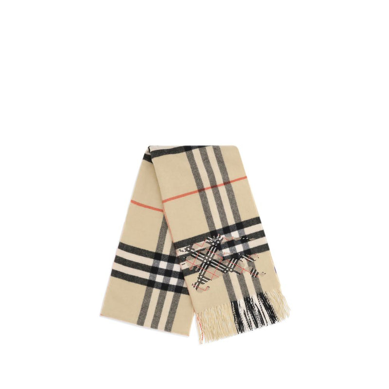 Écharpe en cachemire beige Burberry