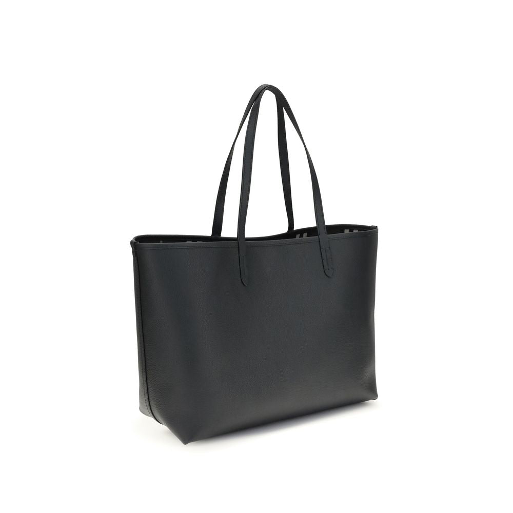 Sac bandoulière Burberry Bos Taurus en cuir de veau noir