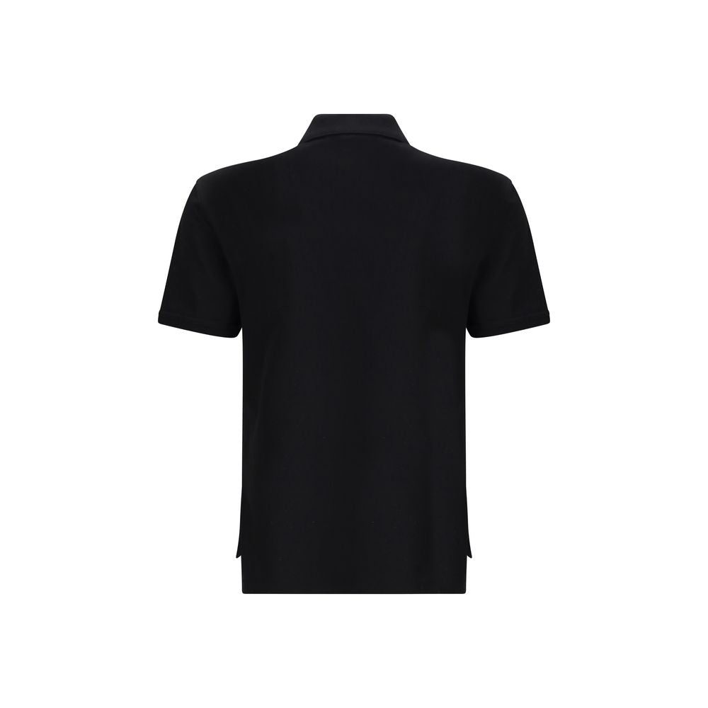 Polo Givenchy en coton noir
