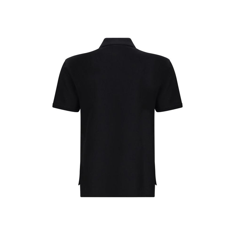 Givenchy Black Cotton Polo Shirt - Stylish & Versatile
