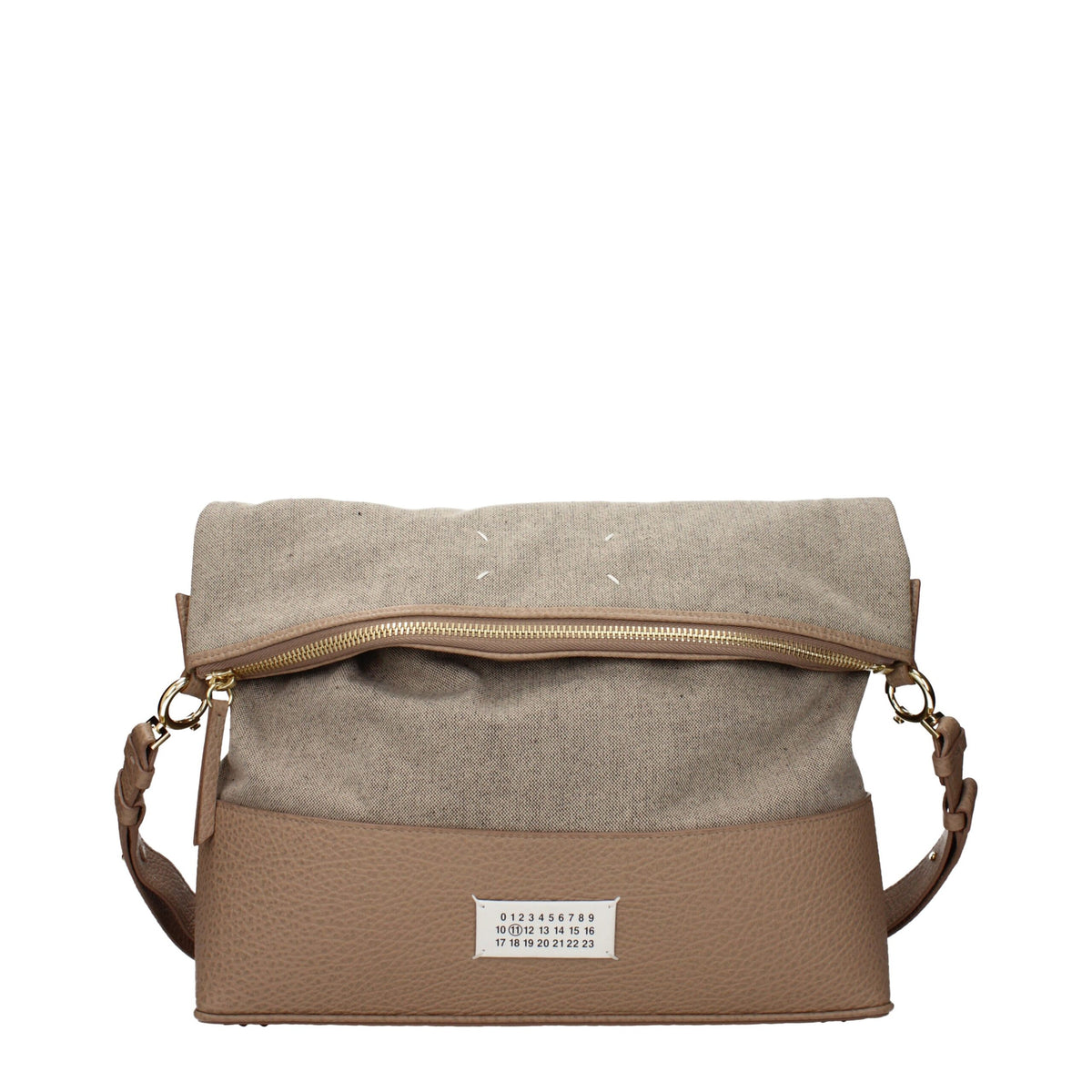 Maison Margiela Beige Fabric Shoulder Bag - Élégance et Polyvalence