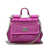 Dolce & Gabbana Pink Satin Handbag - Luxurious Designer Accessory