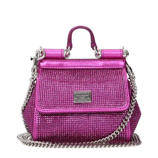Dolce & Gabbana Pink Satin Handbag - Luxury Accessory