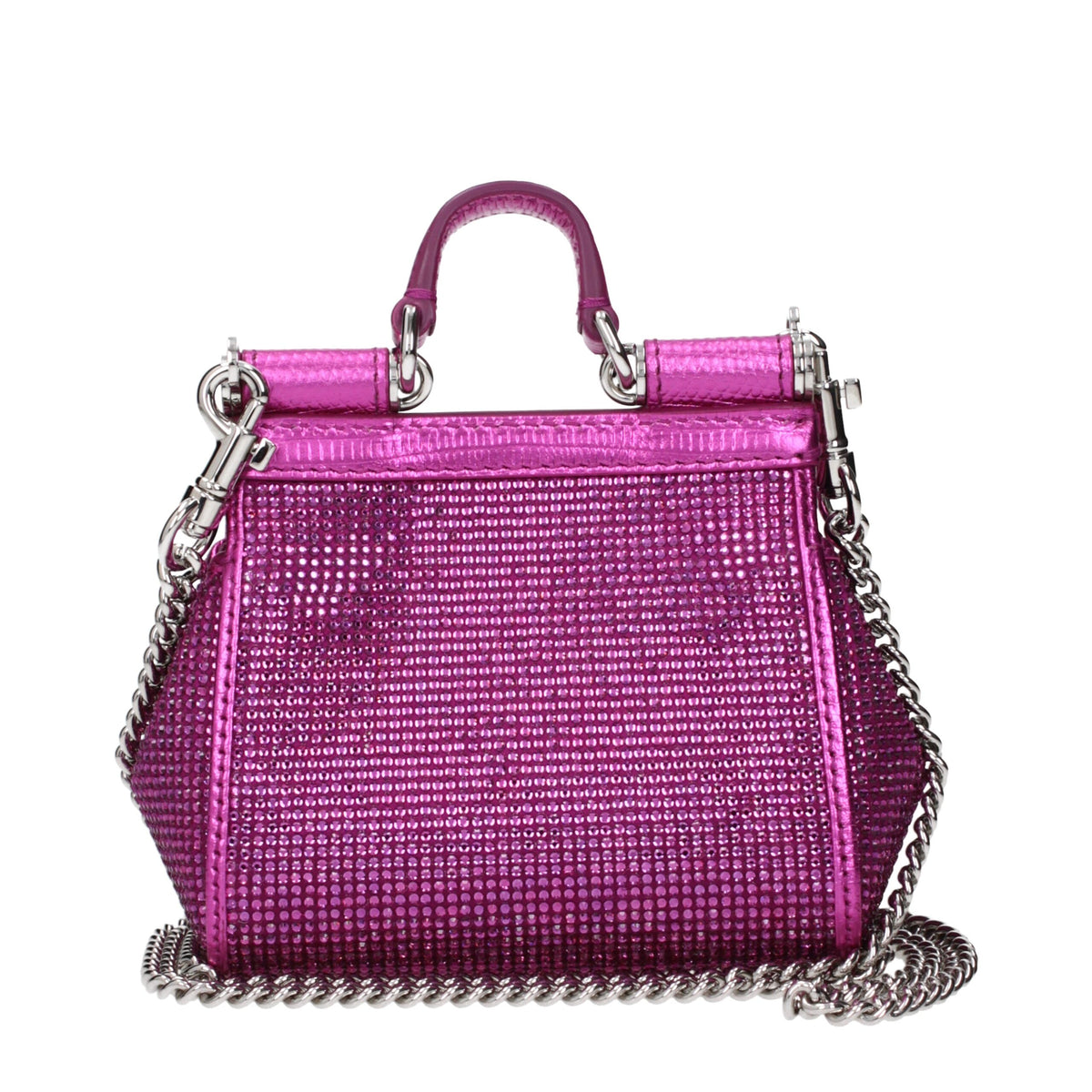 Dolce & Gabbana Pink Satin Handbag - Luxurious Designer Accessory