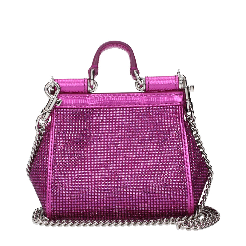 Dolce & Gabbana Pink Satin Handbag - Luxurious Designer Accessory