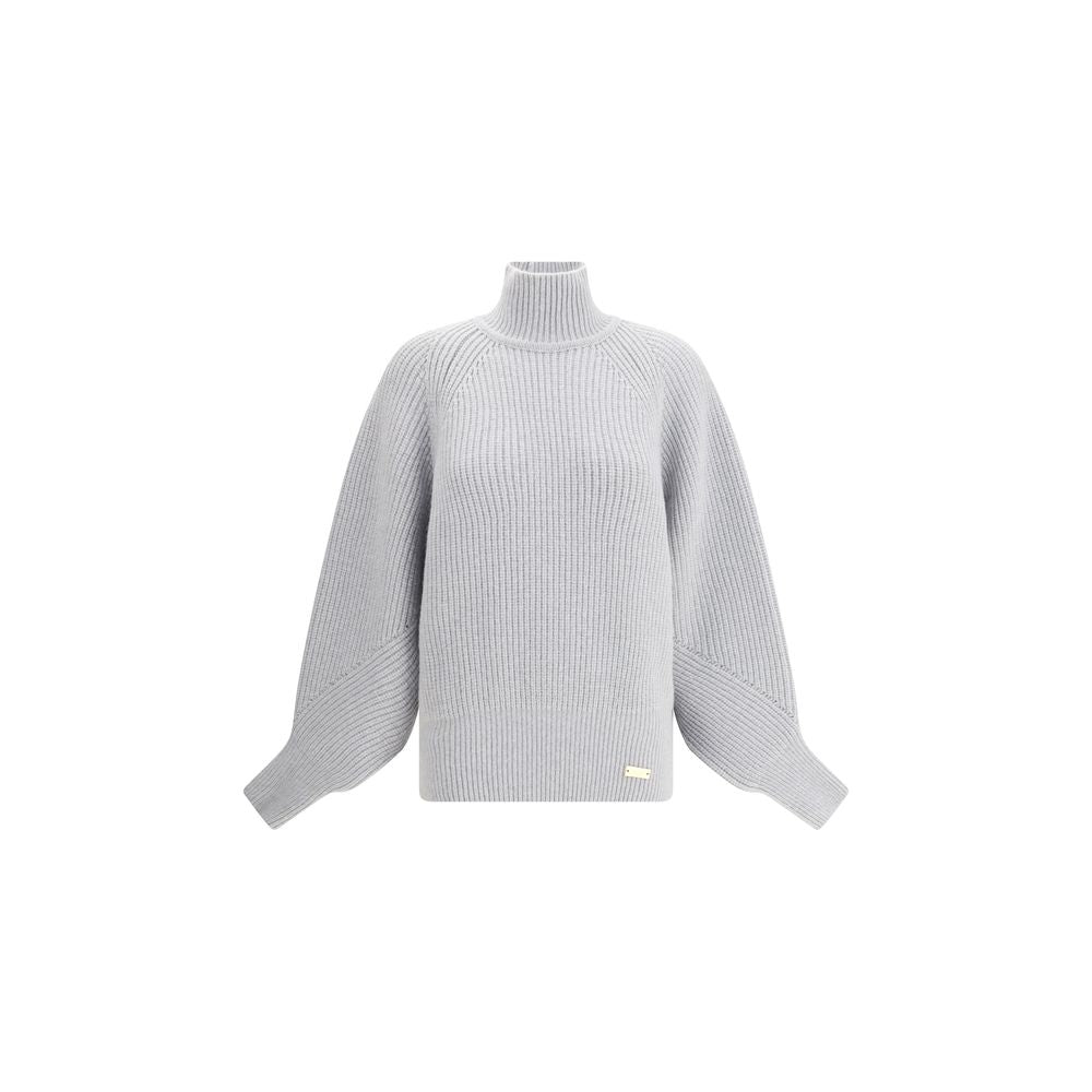 Sweat-shirt Balmain en laine grise