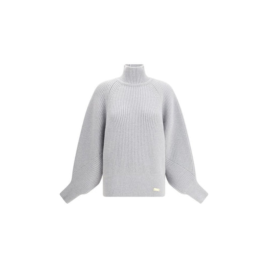 Sweat-shirt Balmain en laine grise