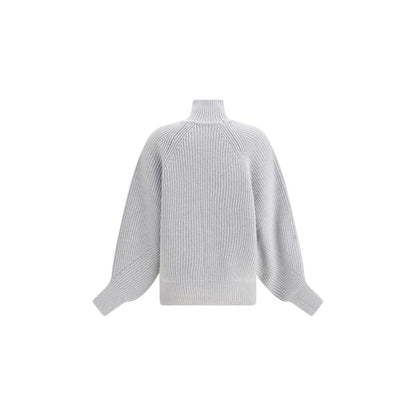 Sweat-shirt Balmain en laine grise