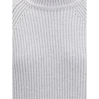 Sweat-shirt Balmain en laine grise