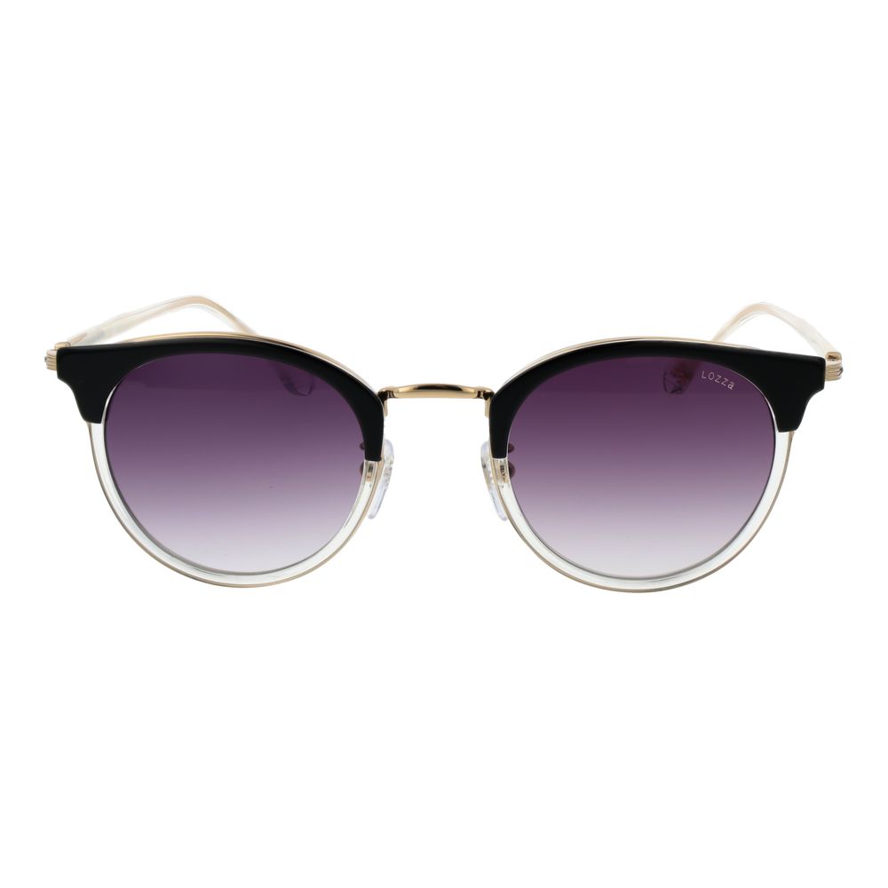 Lunettes de soleil Lozza en acier inoxydable transparent