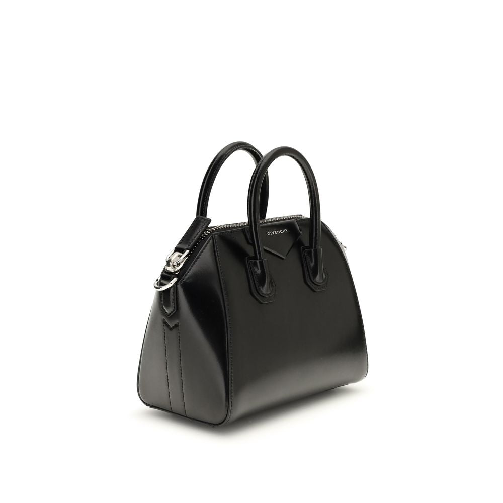 Sac à main Givenchy Bos Taurus en cuir de veau noir
