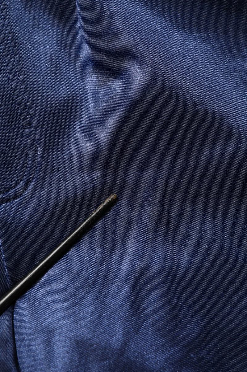 Pantalon de jogging taille mi-haute en nylon bleu Dolce &amp; Gabbana