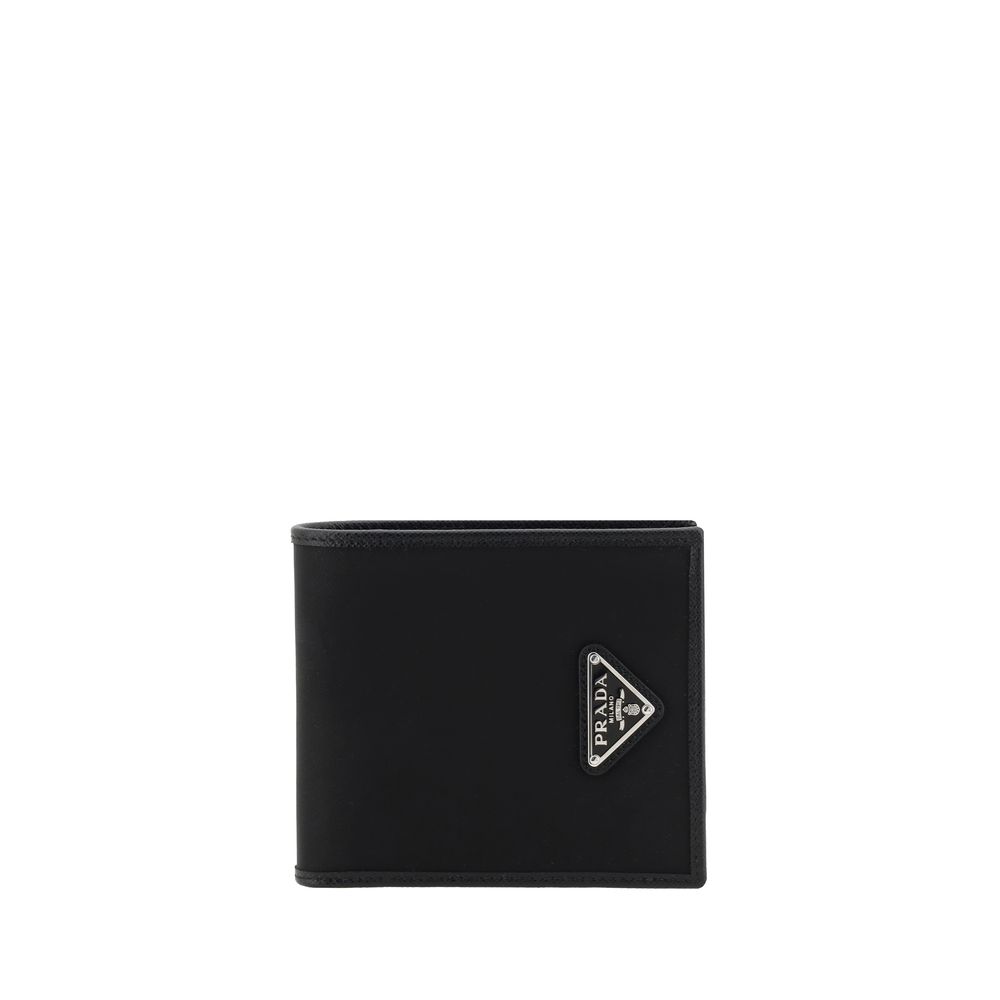 Portefeuille en Nylon Noir Prada - Modèle Re-Nylon