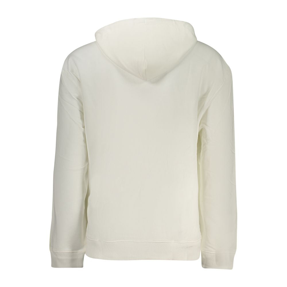 Pull en coton blanc Calvin Klein pour homme