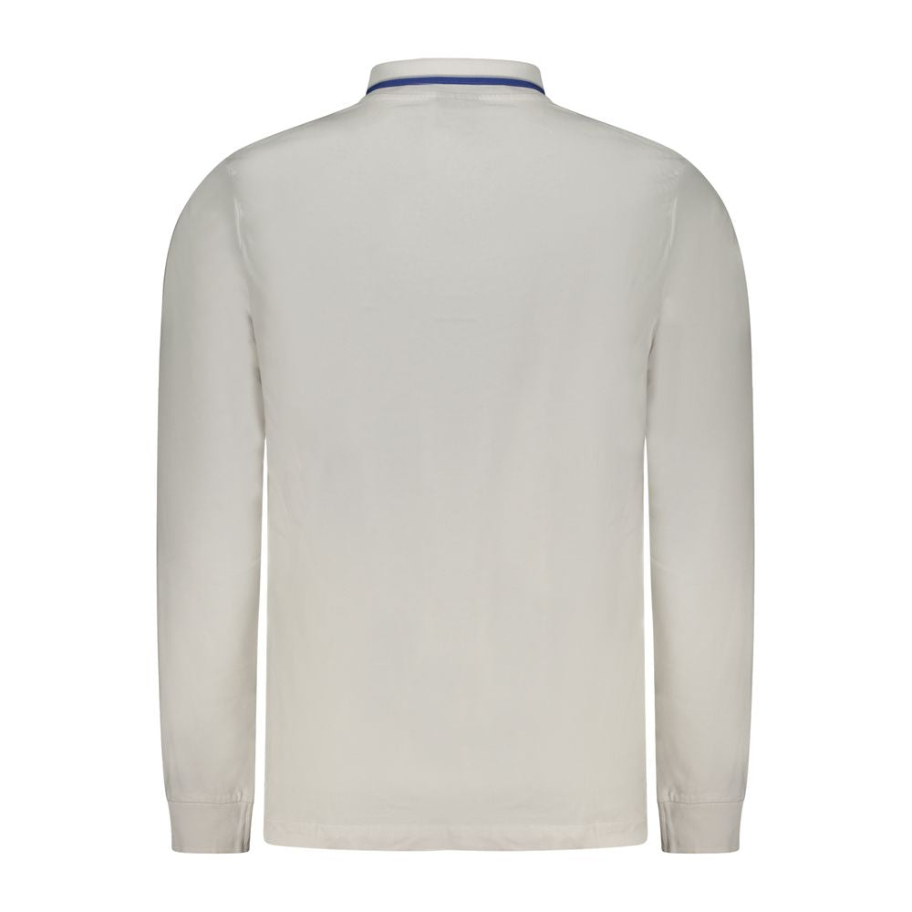 Polo Shirt Homme en Coton Blanc Norway 1963