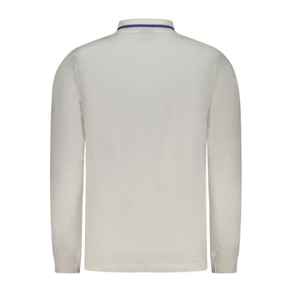 Norway 1963 White Cotton Men Polo Shirt