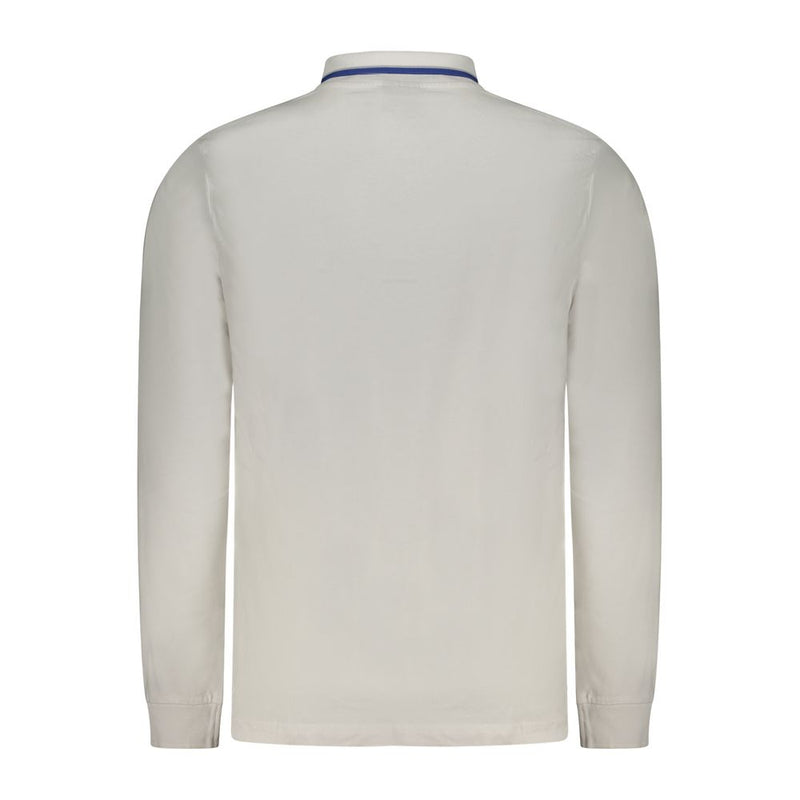 Noorwegen 1963 Wit Katoenen Heren Poloshirt