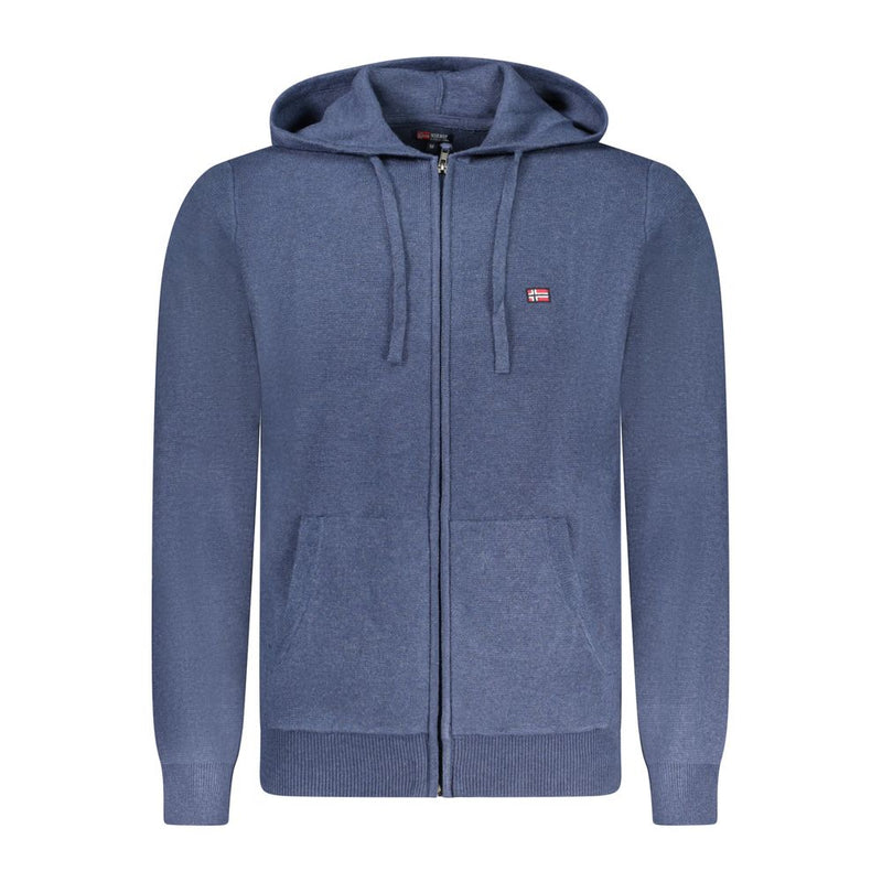 Cardigan Bleu en Polyester pour Hommes - Norway 1963
