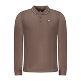 Polo Shirt Homme Brown en Coton - Norway 1963