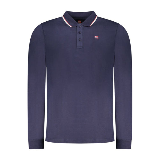 Norway 1963 Blue Cotton Men’s Polo Shirt