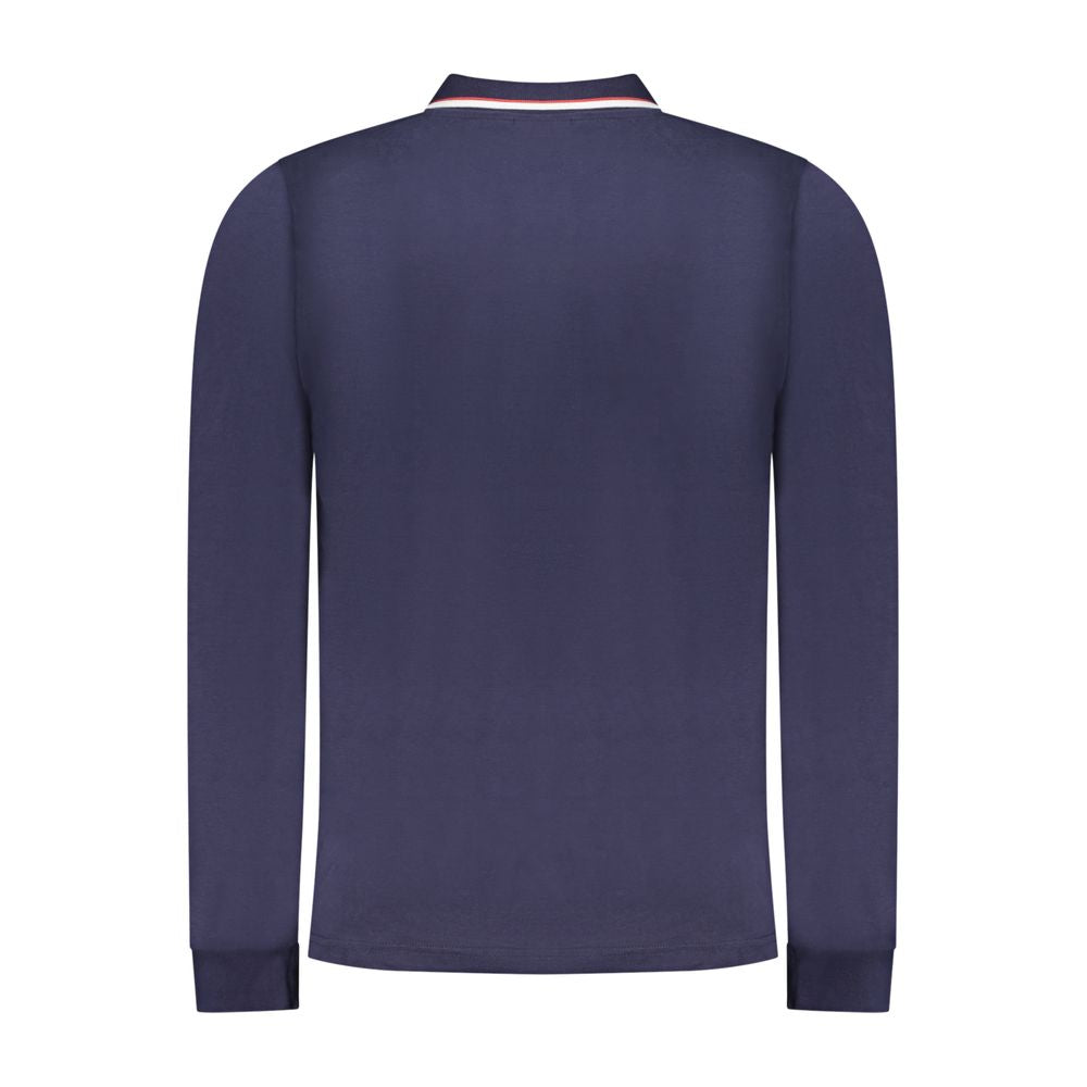 Polo Shirt Homme Bleu en Coton Norway 1963