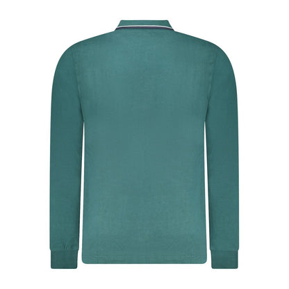 Norway 1963 Green Cotton Men Polo Shirt