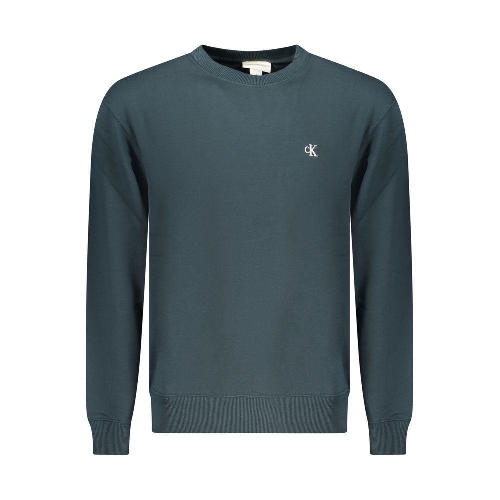 Pull en coton bleu Calvin Klein pour homme
