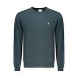 Pull en coton bleu Calvin Klein pour homme