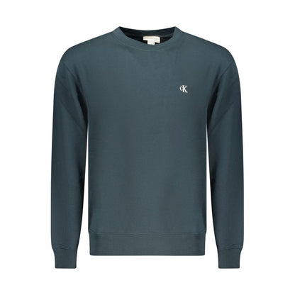 Pull en coton bleu Calvin Klein pour homme