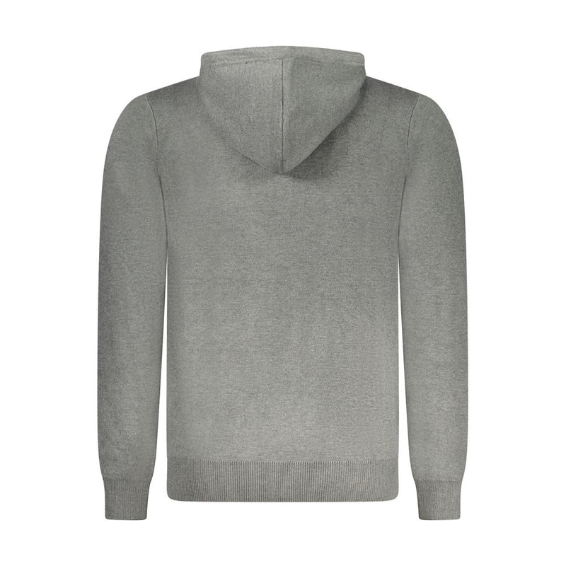 Norway 1963 Gray Polyester Men Cardigan - Stylish & Versatile