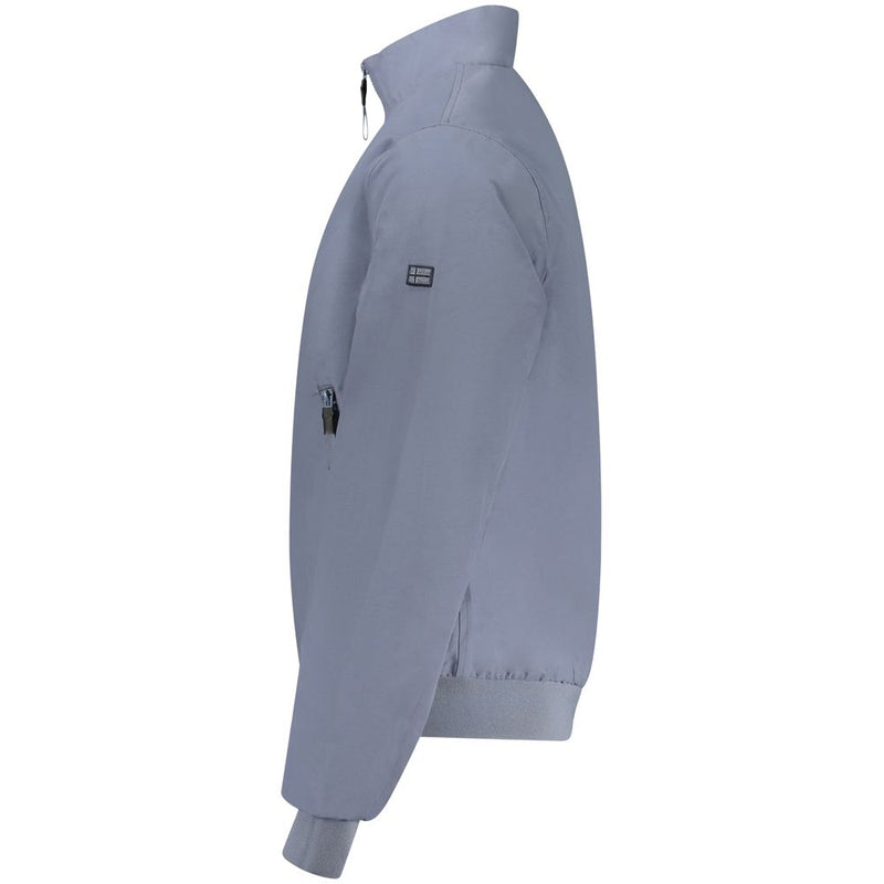 Norway 1963 Blue Cotton Men Jacket - Stylish & Functional