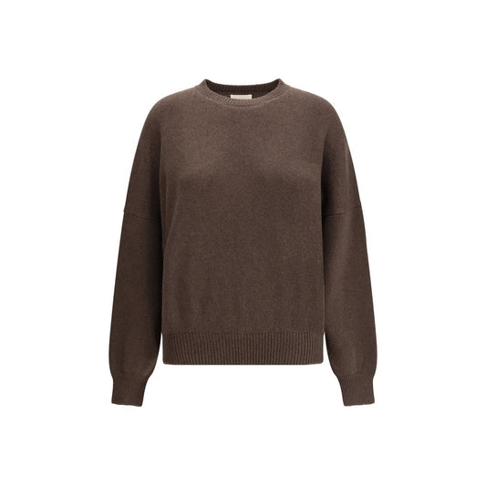 Pull en cachemire marron Khaite