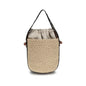Chloé Beige Raffia Backet Bag