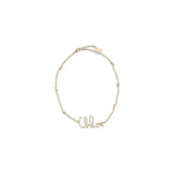 Chloé Gold Brass Necklace - Iconic Vintage Design