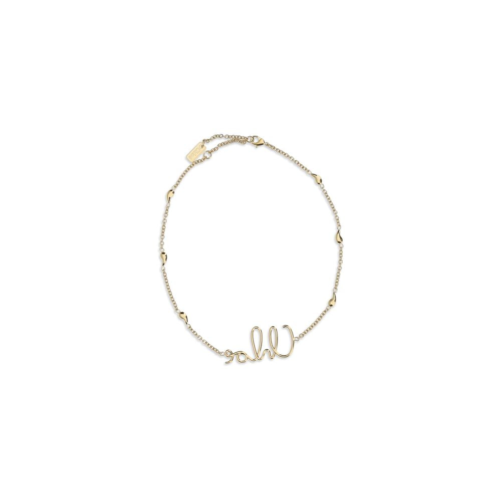 Chloé Gold Brass Necklace - Iconic Vintage Design
