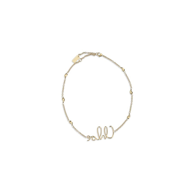 Chloé Gold Brass Necklace - Design Vintage Iconique