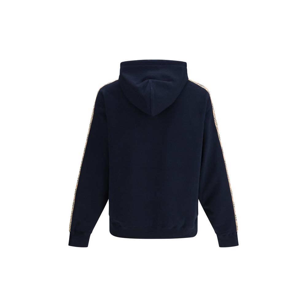 Sweat-shirt en coton bleu Burberry