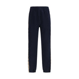 Pantalon de jogging en coton bleu Burberry (pantalon de sport)