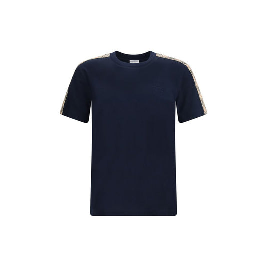 T-shirt en coton bleu Burberry
