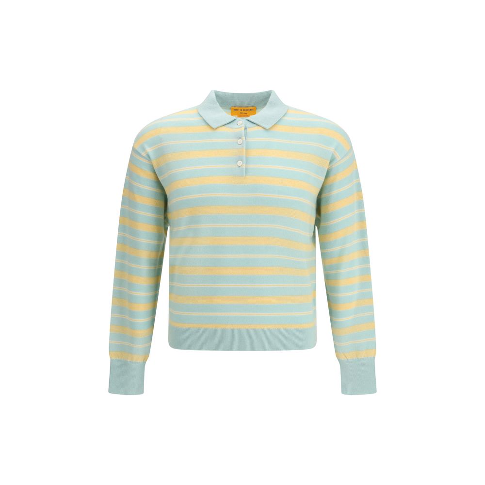 Guest in Residence Polo Shirt en Cachemire Multicolore